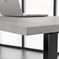 Bush Business Furniture Move 60 Series 48"W Electric Height Adjustable Standing Desk, Platinum Gray/Black Powder (M6S4824PGBK)