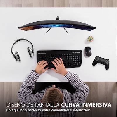 ViewSonic 27" Curved 180Hz LED Gaming Monitor, Black (VX2718-PC-MHD)