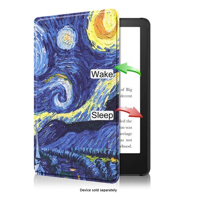 SaharaCase Venture 7" Folio Case for Kindle 11th Generation, Night Sky (TB00450)