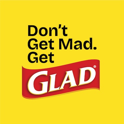 Glad Zipper Freezer Storage Bags, Gallon, 15 Bags/Box (57034)