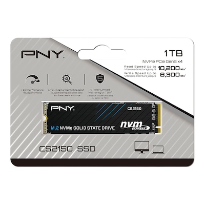 PNY CS2150 1TB M.2 Internal Solid State Drive (M280CS2150-1TB-TB)