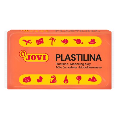 JOVI Plastilina Modeling Clay, Display Box of 30 Bars, Neon Colors (JOV70F)