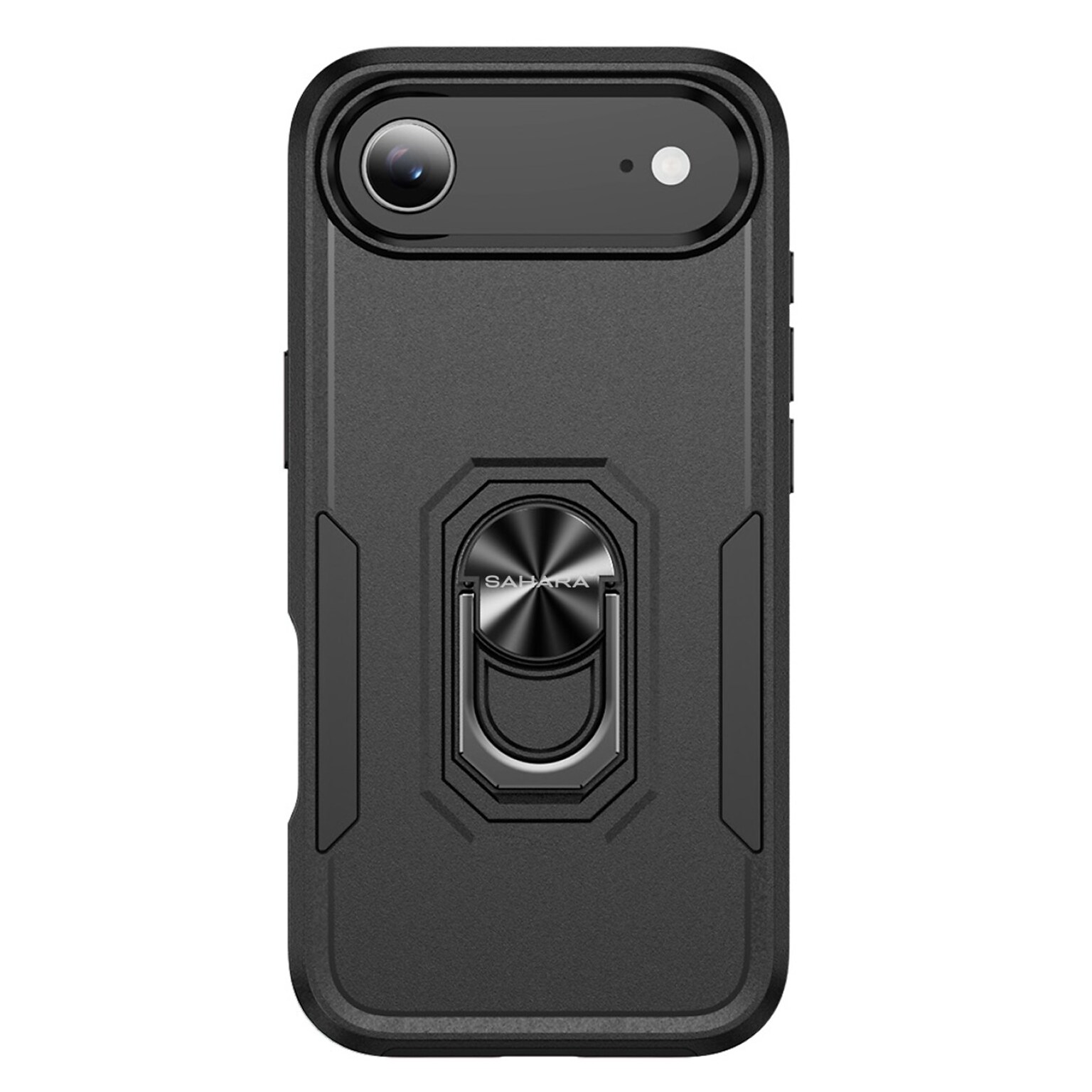 SaharaCase Raider Series MagSafe Compatible Phone Case for iPhone 17 Air, Shock Absorbing, Scorpion Black (CP00937)