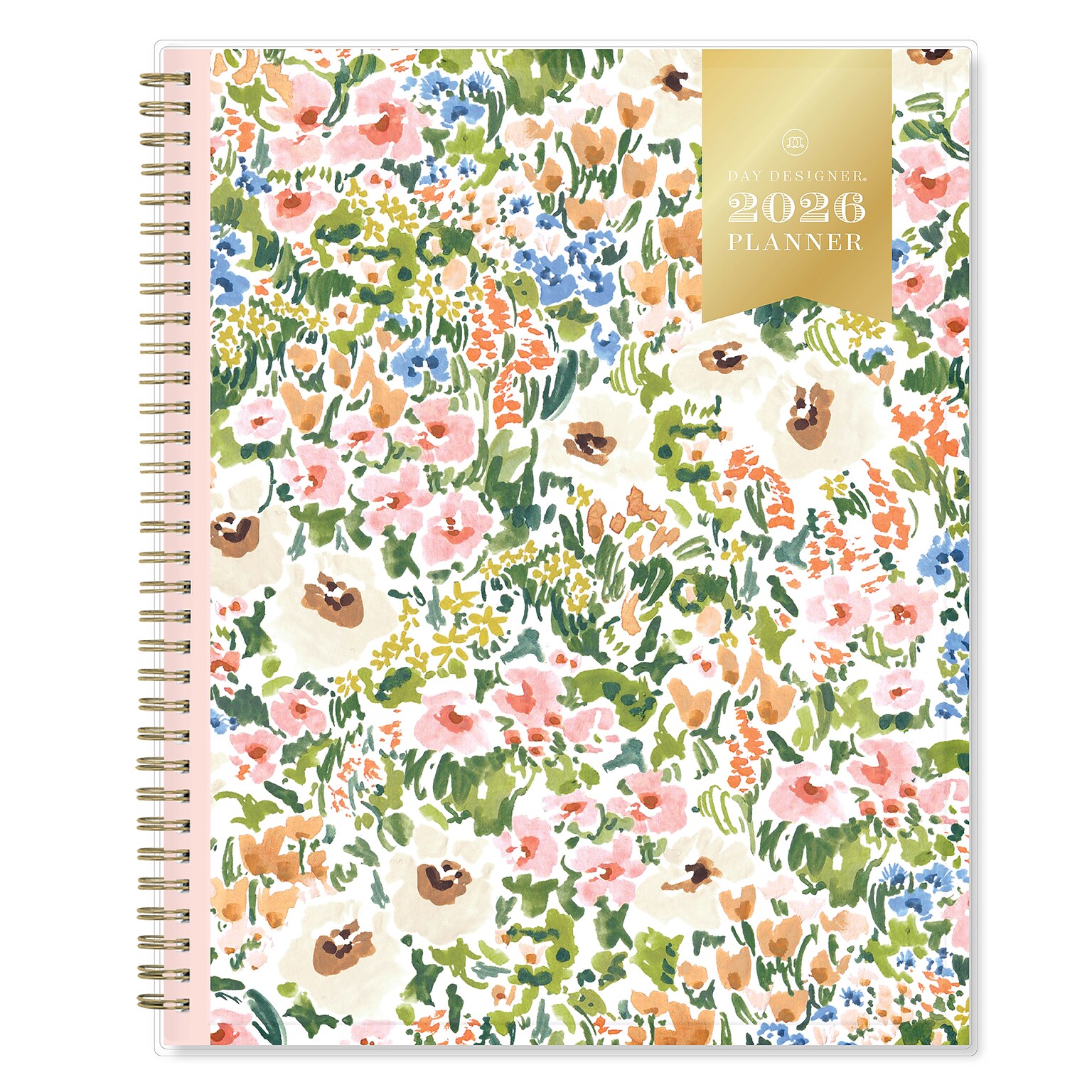 2026 Blue Sky Day Designer Ashley Cottage 11 x 8.5 Weekly & Monthly Personal Organizer, Plastic Cover (154674)