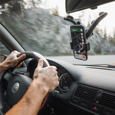 Tenikle Bendable Suction Cup Camera Mount & Holder, iPhone & Android Compatible, Black (TPRO-01-BLK)