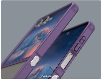 SaharaCase Venture Series Slim Case for Galaxy Z Flip7, Purple Orchid (CP00858)
