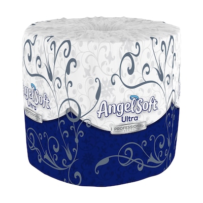 Angel Soft Ultra Professional Series 2-Ply Standard Toilet Paper, White, 400 Sheets/Roll, 60 Rolls/C