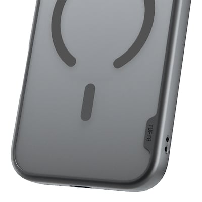 TUFF8 GlideGuard MagSafe Phone Case for iPhone 18 Pro Max, Shock Absorbing, Smoke Black (T8GG-IP1804BK)