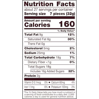 Kisses Milk Chocolate Pieces Bulk Party Pack, 30 oz. (HEC13480)