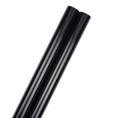 JAM Paper Wrapping Paper, 25 Sq. ft. x 30, Black, 2/Pack (165S25BLG)