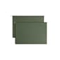 Smead Hanging File Folders, 2" Expansion, Legal Size, Standard Green, 25/Box (64359)