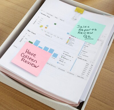 Post-it Pop-up Notes, 3" x 3", Beachside Café Collection, 100 Sheet/Pad, 12 Pads/Pack (R33012AP)
