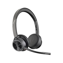 Poly Voyager 4300 UC Series USB-C Bluetooth Stereo Phone & Computer Headset, MT Certified  (77Z30AA)
