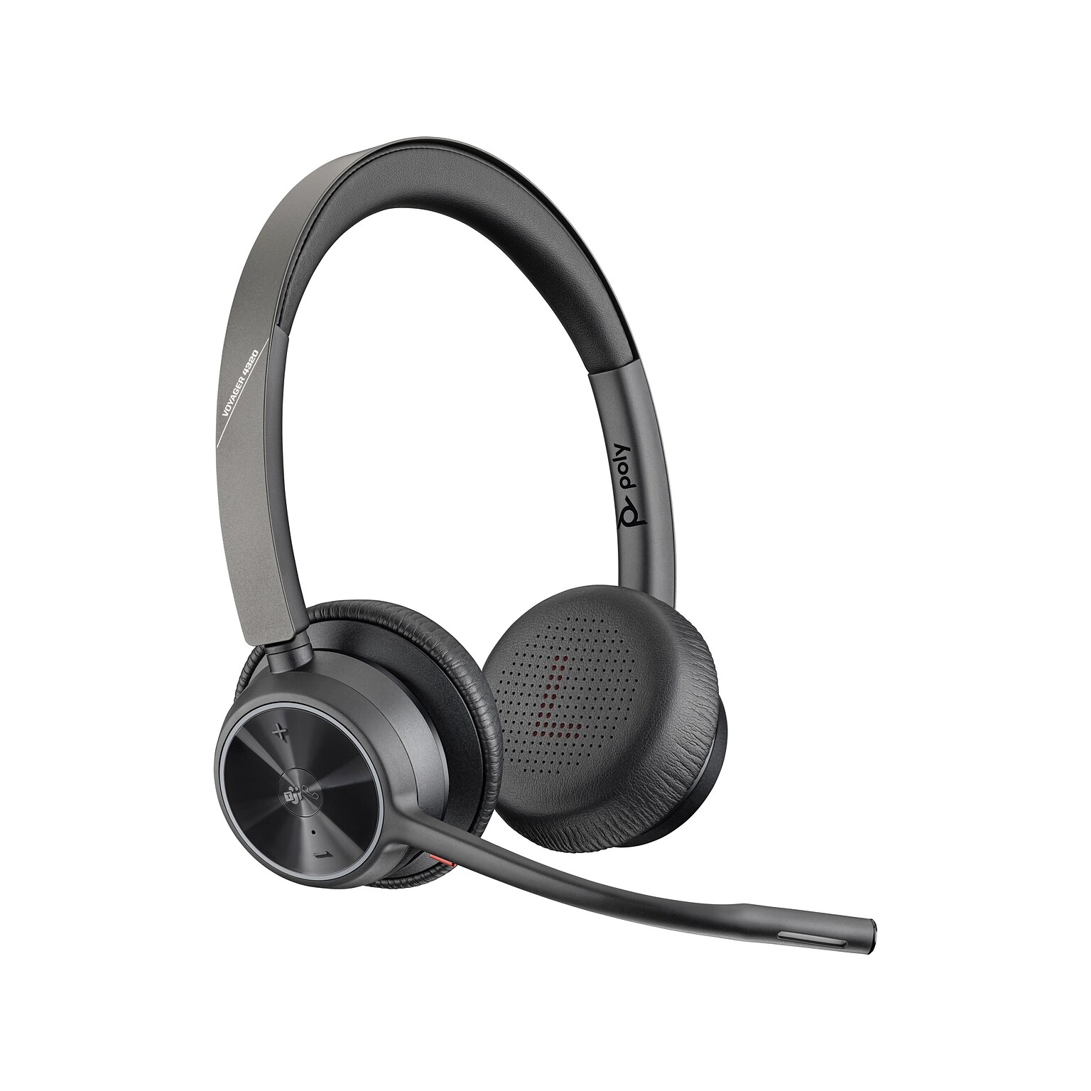 Poly Voyager 4300 UC Series USB-C Bluetooth Stereo Phone & Computer Headset, MT Certified  (77Z30AA)