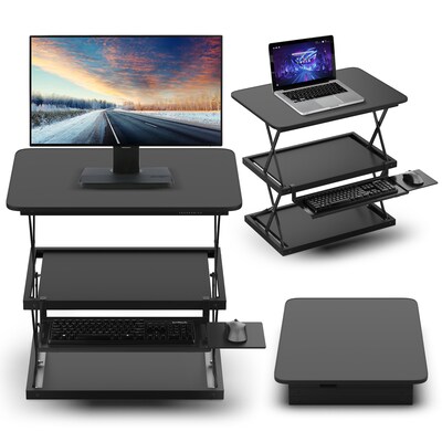 Uncaged Ergonomics CHANGEdesk, Black (CDMb)