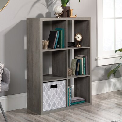 Sauder Select 44"H 6-Shelf Cube Organizer, Mystic Oak (431285)