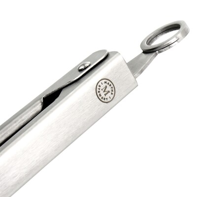 Martha Stewart Easy-Lock Tongs, Silver (935117593M)