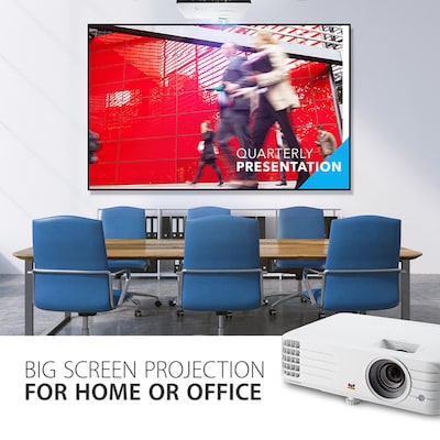 ViewSonic Business PG706WU DLP Projector, White