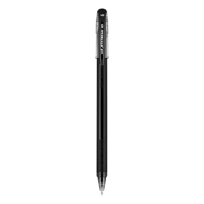 uni Jetstream 101 Ballpoint Pens, Medium Point, 1.0mm, Black Ink, Dozen (1768011)