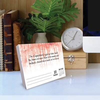 2027 Willow Creek Horror Trivia  5.4" x 6.2" Day-to-Day Calendar (65006)