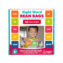 Educational Insights Sight Word Bean Bags, 25/Set (3101)