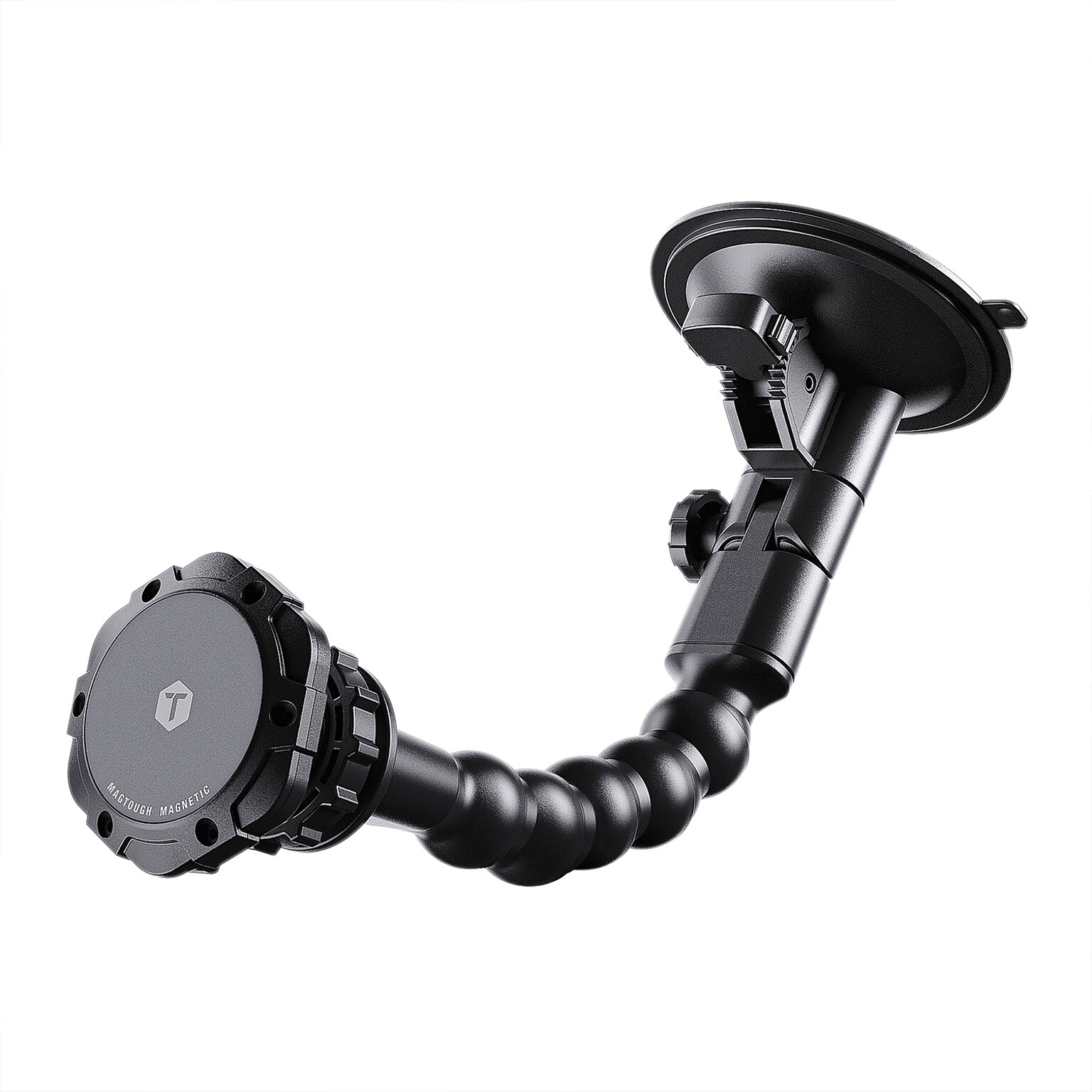 ToughTested Python MagTough Magnetic Glass Windshield and Dash Mount, Black (TT-4S-PYTGM)