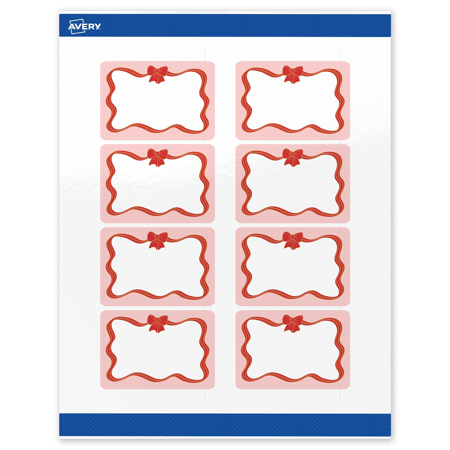 Avery Rectangle Multipurpose Labels, 2 x 3, White, 80/Pack (19479370565)