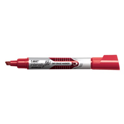 BIC Intensity Advanced Tank Dry Erase Markers, Chisel Tip, Assorted Colors, 4/Pack (GELITP41-AST)