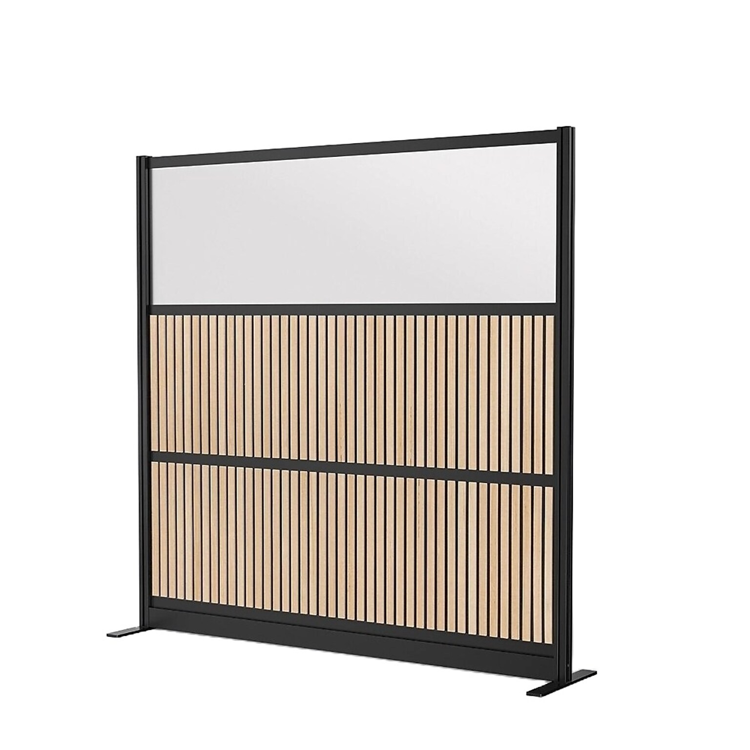 Luxor Grove Series Modular Wall Room Divider System, 70 x 70 (MW-7070-WAB)