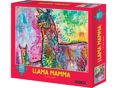Willow Creek Llama Mama 1000-Piece Jigsaw Puzzle (48451)