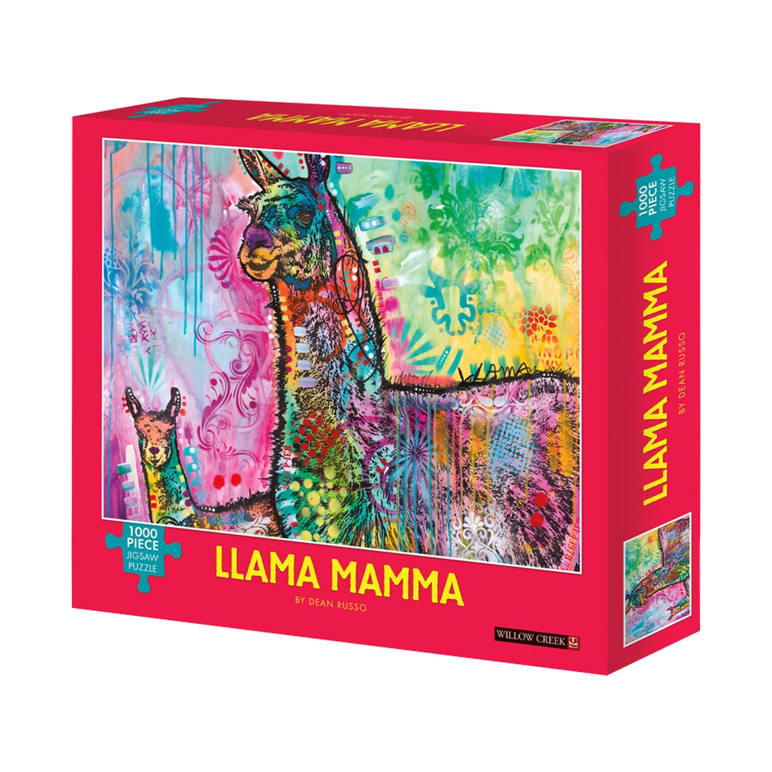 Willow Creek Llama Mama 1000-Piece Jigsaw Puzzle (48451)