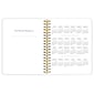 2024 Plato Crackled Blush 6" x 7.75" Academic & Calendar Weekly Planner, Paperboard Cover, Multicolor (9781975457419)