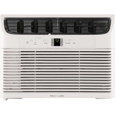 Frigidaire 115-Volt 10,000 BTU Smart Window-Mounted Air Conditioner with Remote, WiFi Enabled, White (FHWW103WB1)