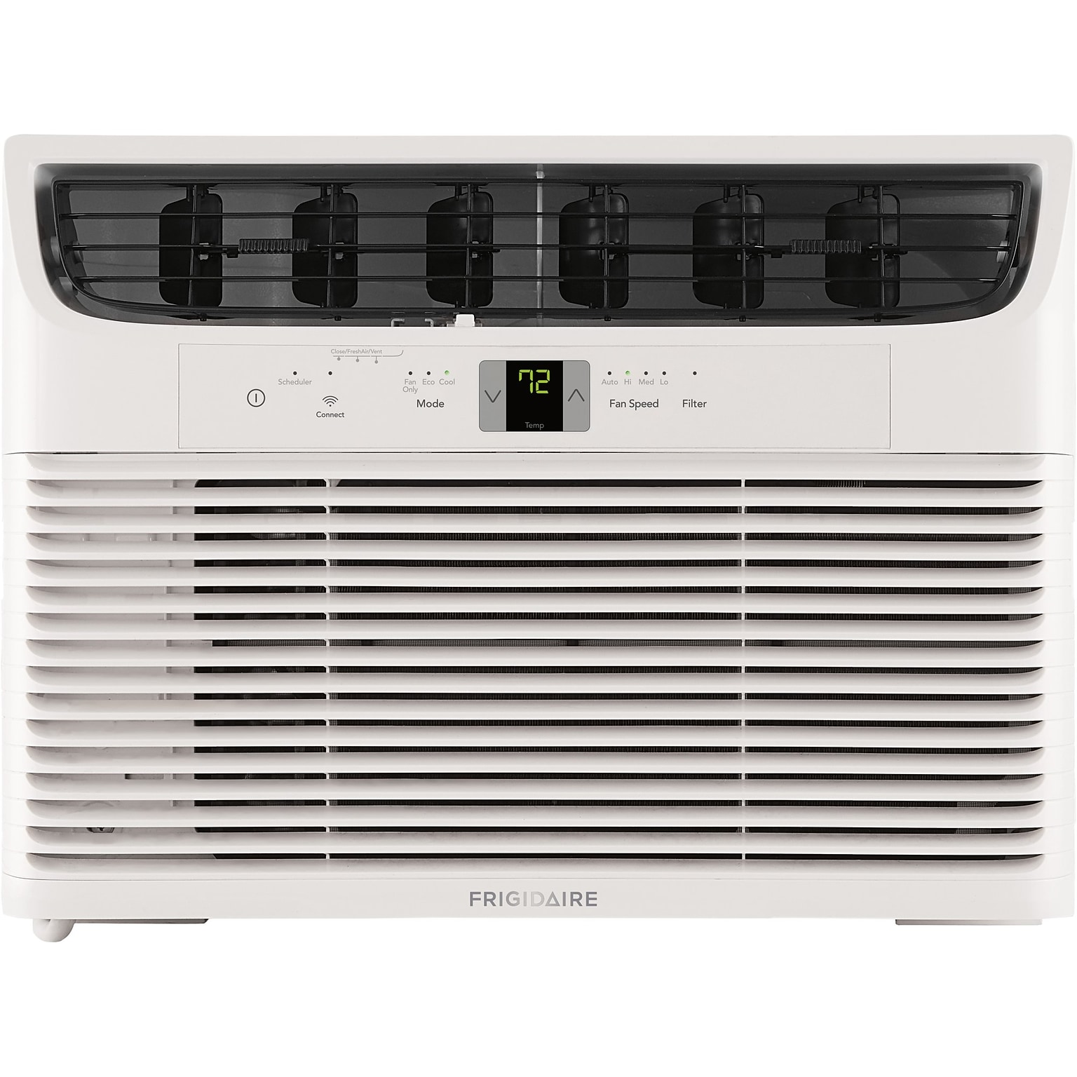 Frigidaire 115-Volt 10,000 BTU Smart Window-Mounted Air Conditioner with Remote, WiFi Enabled, White (FHWW103WB1)