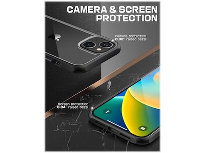 SUPCASE Unicorn Beetle Black Slim Case for iPhone 14 (SUP-iPhone2021/22-6.1-UBStyle-Black)