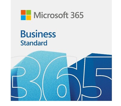 Microsoft 365 Business Standard 12-Month Subscription for PC/Mac, 1 User, Product Key Card (KLQ-0021