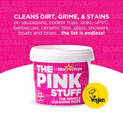 The Pink Stuff Miracle Cleaning Paste Degreaser, 17.6 oz. (23705)