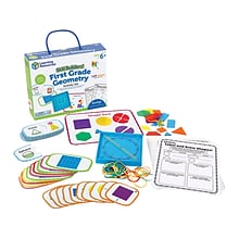 Learning Resources Skill Builders! First-Grade Geometry Activity Set (LER1239)