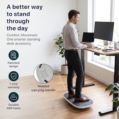 Uncaged Ergonomics Balance Board, Black (BSE-M)