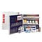 First Aid Only SmartCompliance Office First Aid Cabinet, ANSI Class B, 150 People, 675 Pieces, White