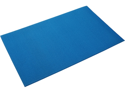 Crown Mats Comfort-King Anti-Fatigue Mat, 24 x 36, Blue (CK 0023BL)