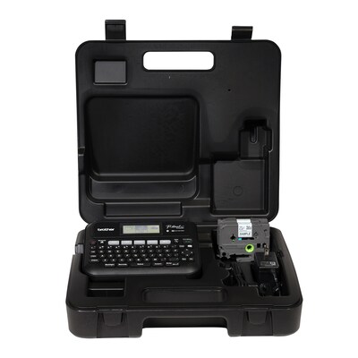 Brother P-Touch Desktop Thermal Label Maker, Black (PTD460BTVP)