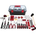 Apollo Tools Household Tool Kit, 170-Piece, Red (DT7103)