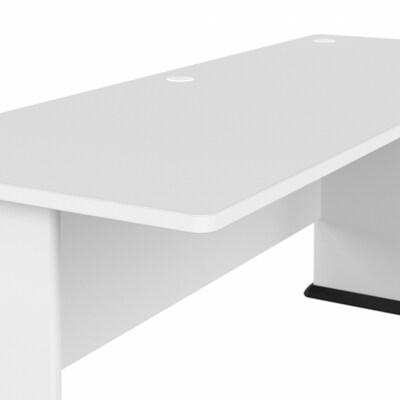 Bush Business Furniture Studio A 72"W Computer Desk, White (SDD172WH)