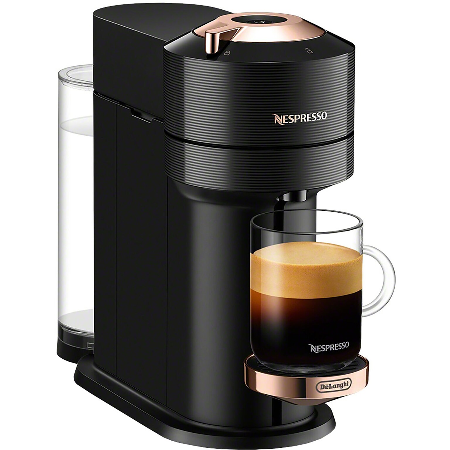 DeLonghi Nespresso Vertuo Coffee & Espresso Machine Combination, Black (ENV120B)