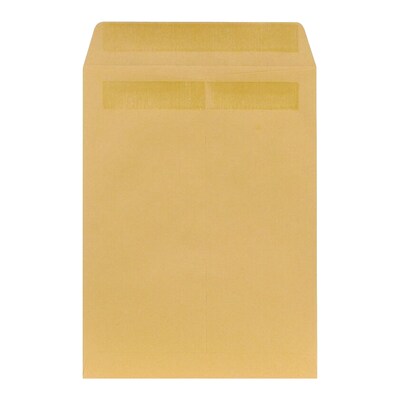 Staples 9 x 12 Self-Seal Catalog Envelopes, Brown Kraft, Heavy-Duty Mailing Envelopes, Secure Peel & Seal Closure, 250/Box