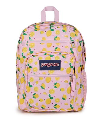 JanSport Big Student Laptop Backpack, Large, Lemonade Stand Pink (JS0A47JKA3C)