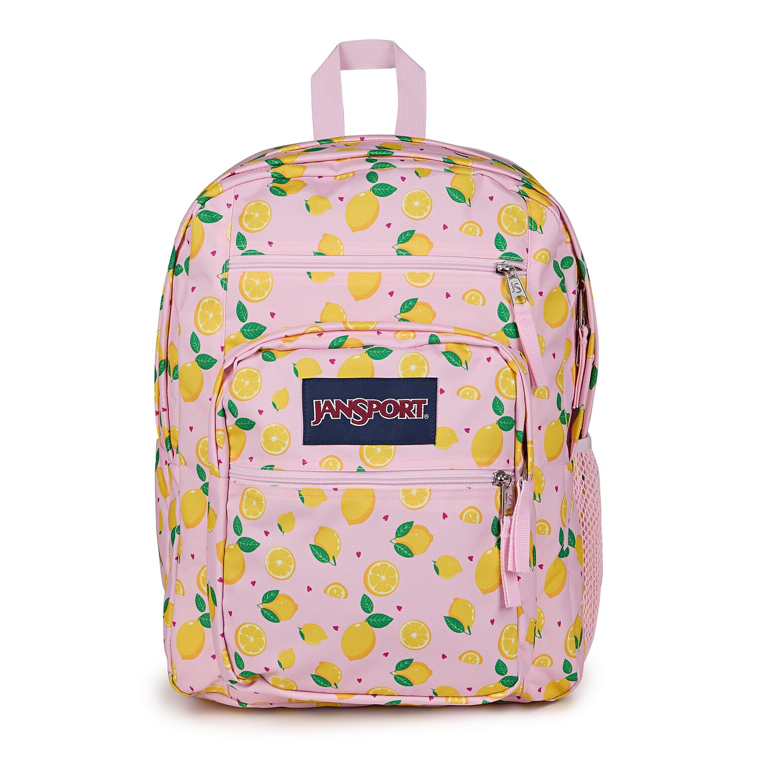 JanSport Big Student Laptop Backpack, Large, Lemonade Stand Pink (JS0A47JKA3C)