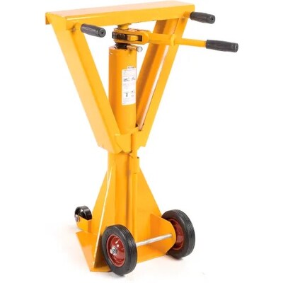 Global Industrial Heavy-Duty Trailer Stabilizing Jack Stand, 100,000 Lb. Static Capacity (500106)
