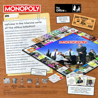 USAopoly MONOPOLY® The Office Board Game (USAMN051198)